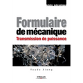 Formulaire de mécanique: Transmission de puissance