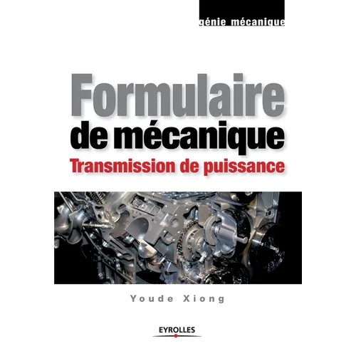 Formulaire de mécanique: Transmission de puissance