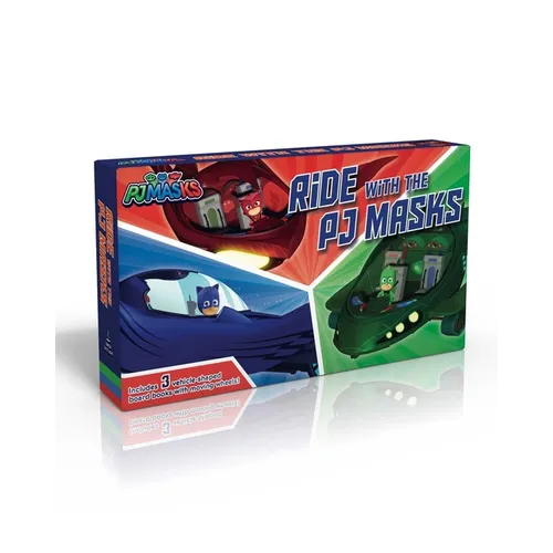 Ride with the Pj Masks (Boxed Set): To the Cat-Car!; Go, Go, Gekko-Mobile!; Fly High, Owl Glider!