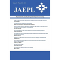 Jaepl 16: Journal of the Assembly for Expanded Perspectives on Learning (Volume 16)