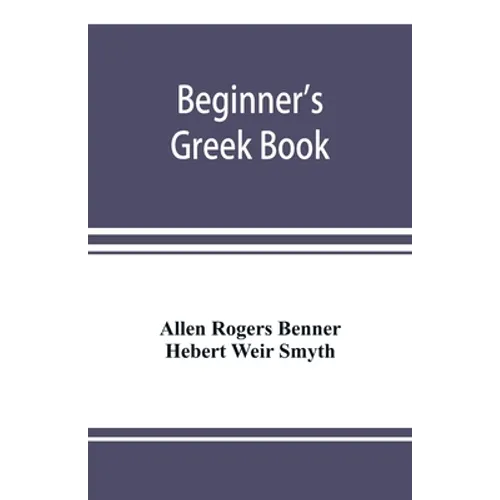 Beginner's Greek book
