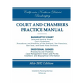 California Northern District Bankruptcy Court and Chambers Practice Manual