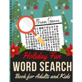 Holiday Fun Word Search Book for Adults and Kids: Holiday themed word search puzzle book Puzzle Gift for Word Puzzle Lover Brain Exercise Game