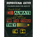 Inspirational Quotes Coloring Book For Adults: Coloring Books For Adults Funny Inspirational