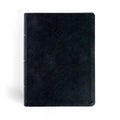CSB Study Bible, Large Print, Digital Study Edition, Black Leathertouch