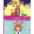 2 Books in 1: "Cutie Sue and the Darkness" & "Cutie Sue Fights the Germs" Kids Bedtime Books About Sleep Alone, Health and Personal Hygiene