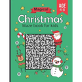 magical christmas maze book for kids Age 4-8: Funny & Amazing holiday mazes puzzles book - Maze Activity Workbook for kids girls & boys