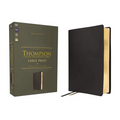 Esv, Thompson Chain-Reference Bible, Large Print, Leathersoft, Black, Red Letter