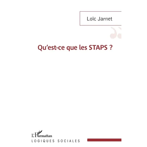 Qu'est-ce que les STAPS ?