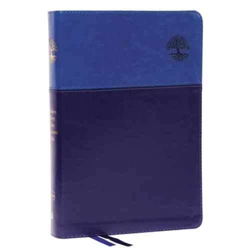 Nkjv, Matthew Henry Daily Devotional Bible, Leathersoft, Blue, Red Letter, Comfort Print: 366 Daily Devotions by Matthew Henry