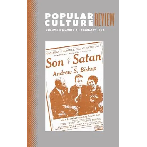Popular Culture Review: Vol. 5, No. 1, February 1994