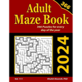 2024 Adult Maze Book: 366 Mazes for Every Day of the Year