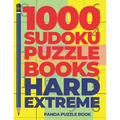 1000 Sudoku Puzzle Books Hard Extreme: Brain Games for Adults - Logic Games For Adults
