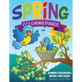 Spring Coloring Pages (Jumbo Coloring Book for Kids - Seasons of the Year)