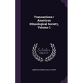 Transactions / American Ethnological Society, Volume 1
