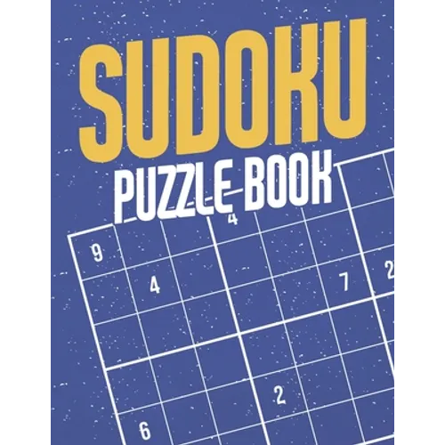 Sudoku Puzzle Book: Sudoku Puzzles for Adults and Seniors in Large Print - Difficulty Level Medium to Very Hard - With Solutions