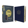 Niv, Radiant Virtues Bible: A Beautiful Word Collection, Leathersoft, Navy, Red Letter, Thumb Indexed, Comfort Print: Explore the Virtues of Faith, Ho
