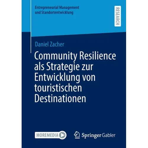 Community Resilience ALS Strategie Zur Entwicklung Von Touristischen Destinationen