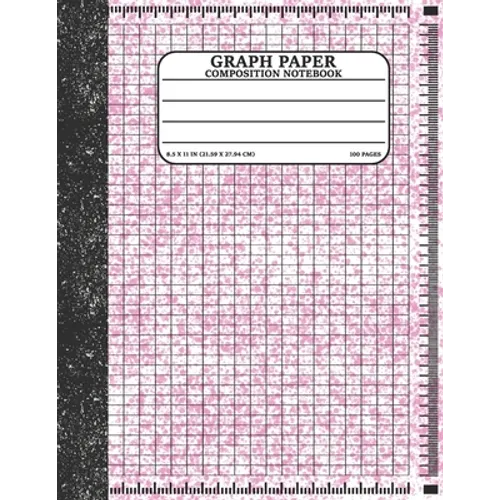 Graph Paper Composition Notebook: Math and Science Lover Graph Paper Cover Watercolor (Quad Ruled 4 squares per inch, 100 pages) Birthday Gifts For Ma
