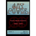 Gay Power Taylor Mead Columns 1969 - 1970