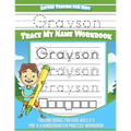 Letter Tracing for Kids Grayson Trace my Name Workbook: Tracing Books for Kids ages 3 - 5 Pre-K & Kindergarten Practice Workbook