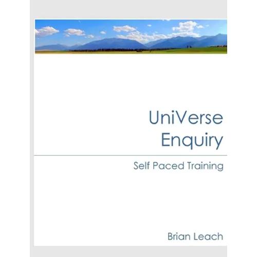 UniVerse Enquiry Self Paced Training