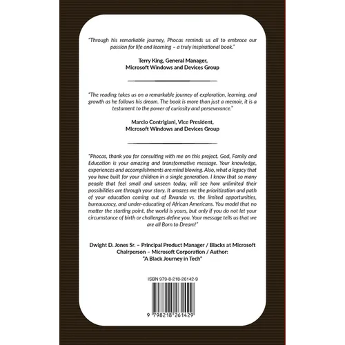 Born To Dream: An Odyssey from Rwanda to China and the United States