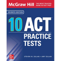 McGraw Hill 10 ACT Practice Tests, Seventh Edition