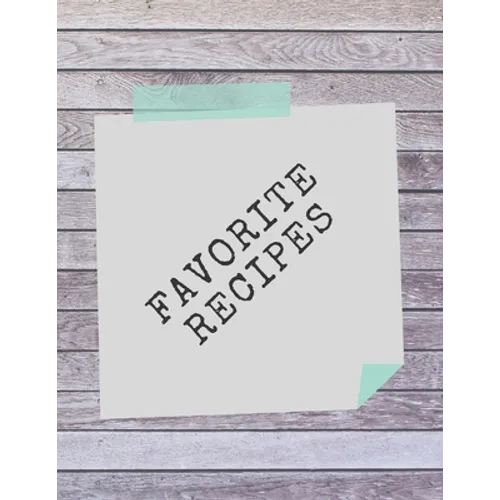 Favorite Recipes: Deluxe Recipe Binder