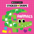 Brain Games - Sticker by Shape: Animals (for Kids Ages 3-6)