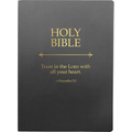 Kjver Holy Bible, Trust in the Lord Life Verse Edition, Large Print, Black Ultrasoft: (King James Version Easy Read, Red Letter, Proverbs 3:5)