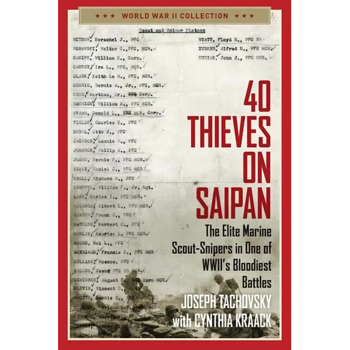 40 Thieves on Saipan: The Elite Marine Scout-Snipers in One of Wwii's Bloodiest Battles