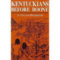 Kentuckians Before Boone