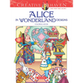 Creative Haven Alice in Wonderland Designs Coloring Book