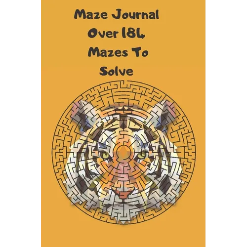 Tiger Related Gifts: Unique Cheap For Men Guys Dad Adults Boys Maze Book or Women girl kids grandma