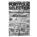 Portfolio Selection: Efficient Diversification of Investments