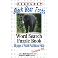 Circle It, Black Bear Facts, Word Search, Puzzle Book