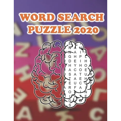 Word search puzzle 2020: Word search puzzle 2020 books for adults and kids lovers with 30 pages