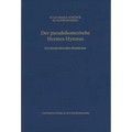 Der Pseudohomerische Hermes-Hymnus: Ein Interpretierender Kommentar