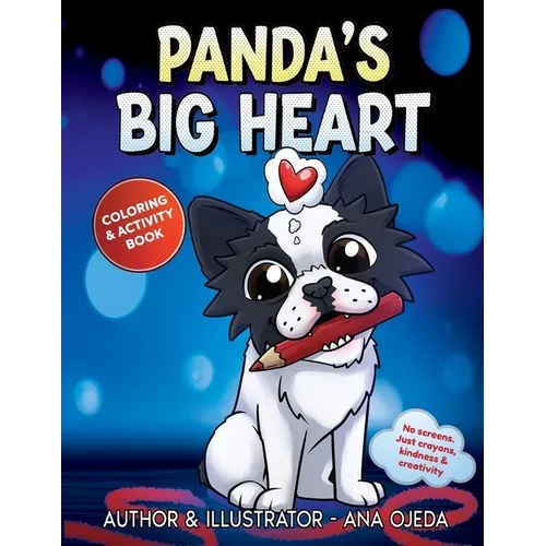 Panda's Big Heart Coloring & Activity Book