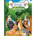 Dogs Coloring Book For kids: A Fun Coloring Book With Cute Dogs and Puppies