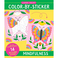 Mindfulness Large Print Color-By-Sticker Book