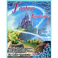 Fantasy Landscapes - Mosaic Color By Numbers Coloring Book For Adults: A Magical Extreme Adult Color-By-Number Book of Detailed Hidden Nature, Secret