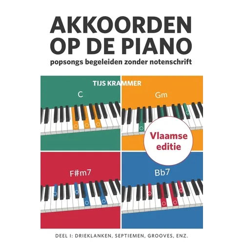 Akkoorden op de piano, deel 1, Vlaamse editie