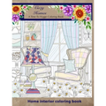 Cozy Homes. A Time to Hygge coloring Book.