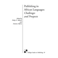 Publishing in African Languages