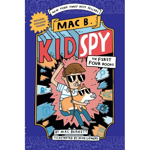Mac B., Kid Spy Box Set, Books 1-4 (Mac B., Kid Spy)