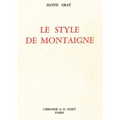 Le Style de Montaigne