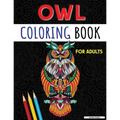 An Adult Coloring Book with Cute Owls: Coloring Book for Adults, Amazing Owl Designs