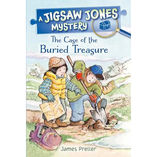 Jigsaw Jones: The Case of the Buried Treasure - Paperback